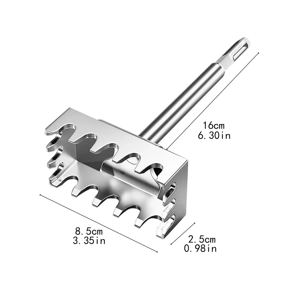 Square Slot Cutter Fit 86 Type Heavy Duty Socket Slot Cutter Carving for Cement Home Improvement DIY Project Brick Concrete Zpaxo