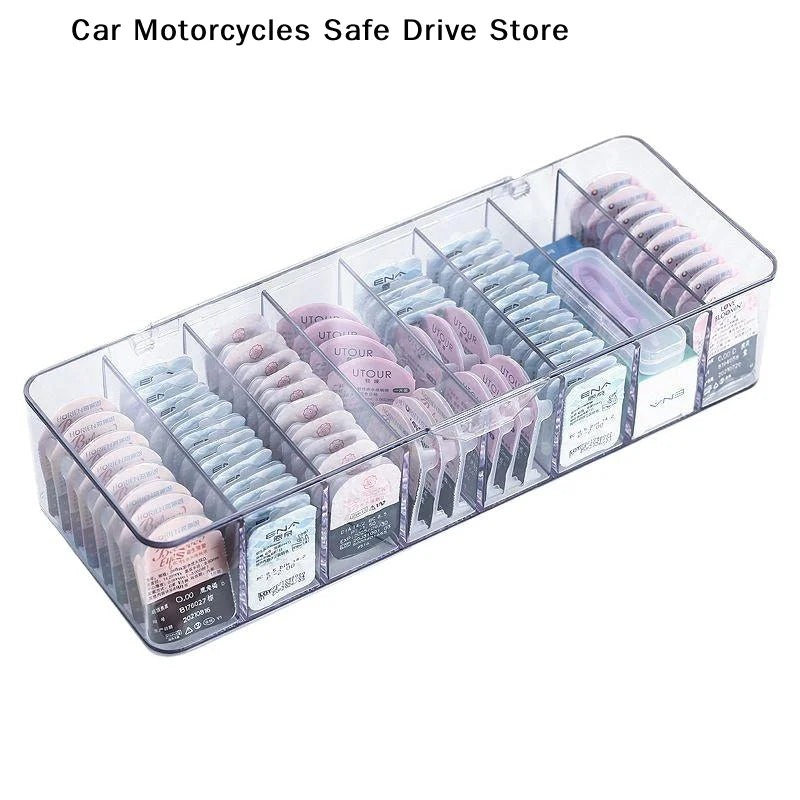 CMLarge Capacity Acrylic Contact Lens Case 8 Compartments Storage Box