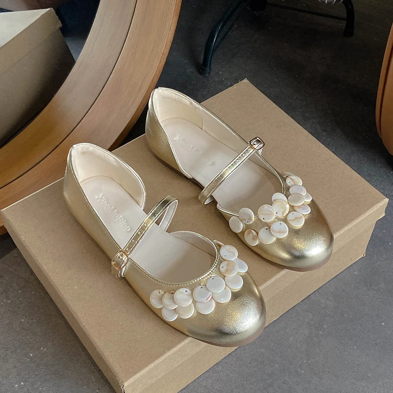2026 Spring Fashion Single Shoes Shallow Mouth Versatile Block Heel Zpaxo 40 image color 1