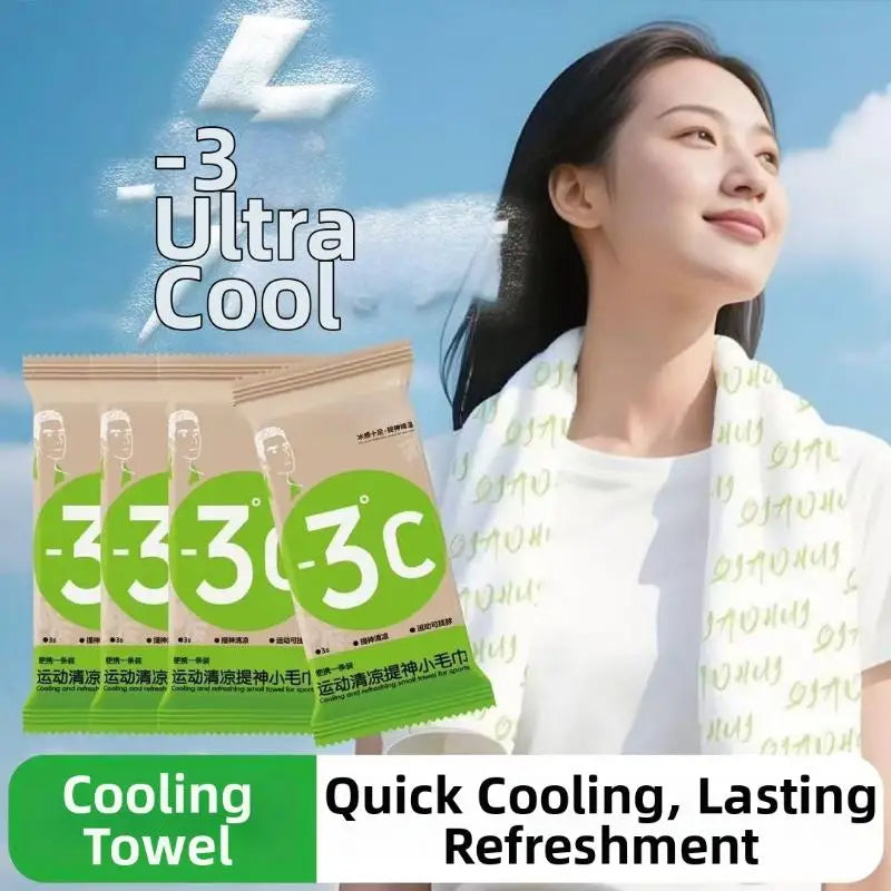 Instant Cooling Sports Towel – Gym, Hiking & Travel