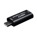 HD 4K Video Capture Card USB3 0 2 HDTV Grabber Record Box PS4 Game Zpaxo black