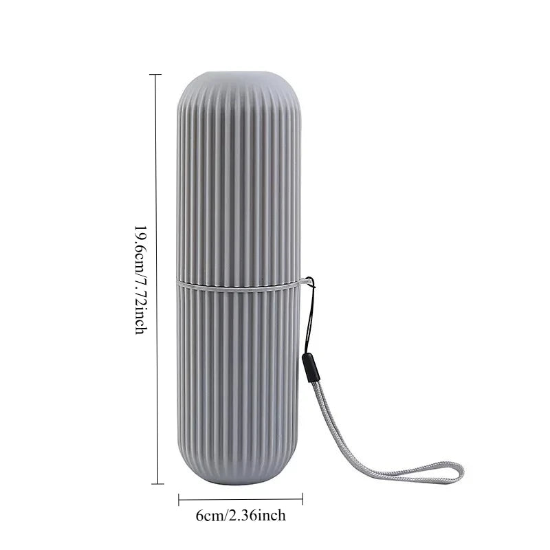Portable Travel Toothbrush Toothpaste Storage Box Reusable Suitable