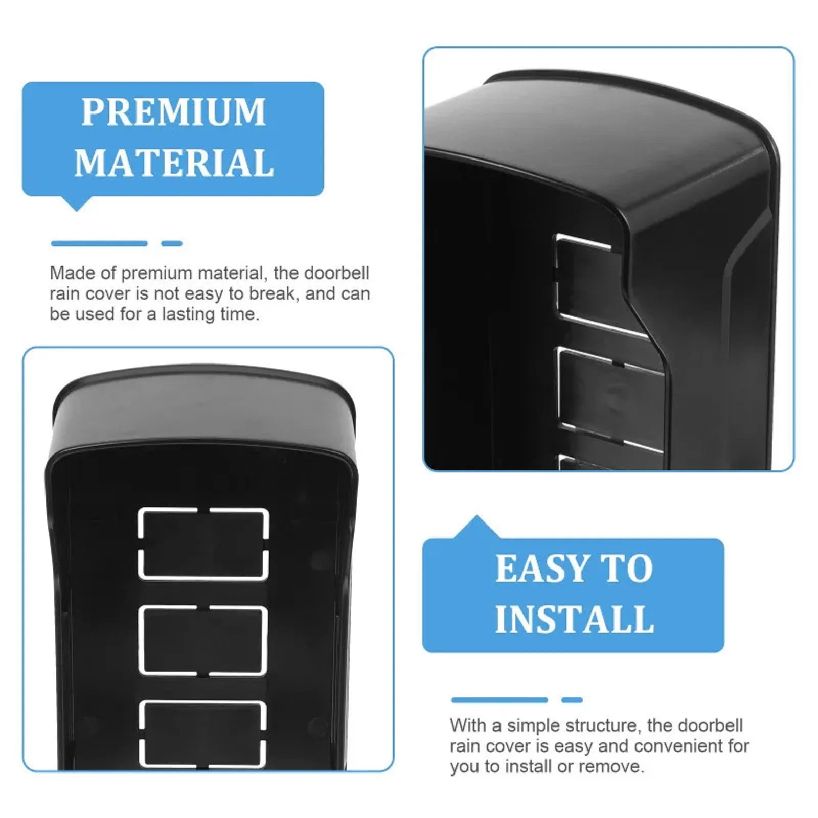 Waterproof Cover Rainproof Case Plastic Rain Access Control Keypad