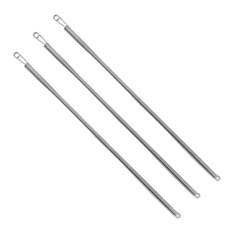 Bendable Spring Threading Tool Stainless Steel Drawstring Threader Zpaxo 3PCS