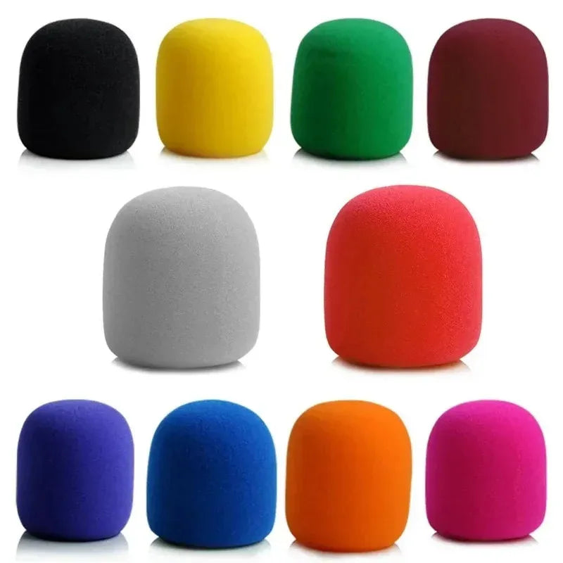 Foam Mic Windscreen Cover – Studio & Stage Sponge Cap 5–35 Pack
