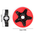 Dual-use Weeder Plate Blades Lawn Mower Grass Eater Trimmers Head