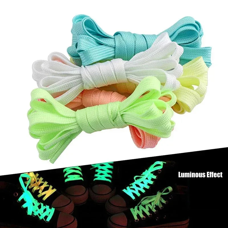 Glow In The Dark Shoelaces – Luminous Fluorescent Sneaker Laces