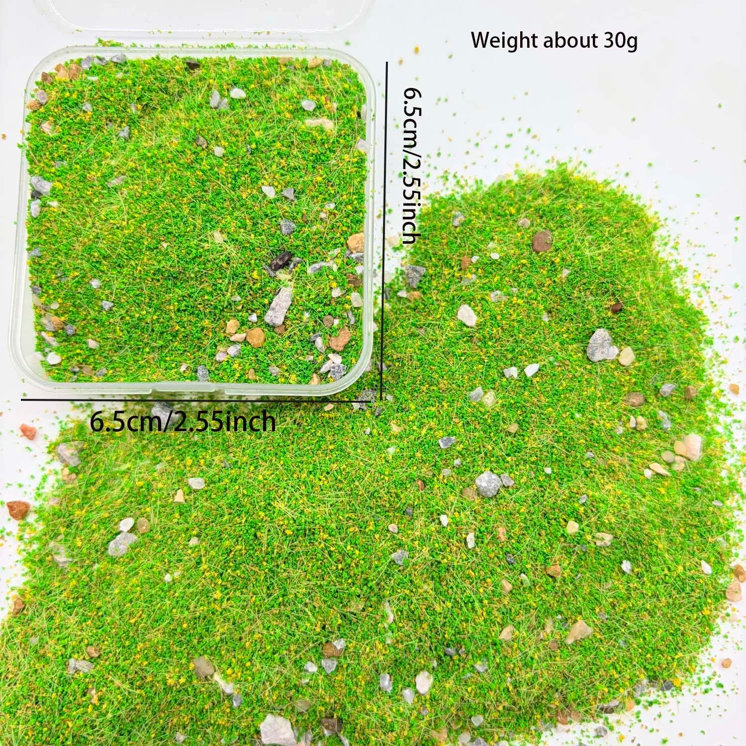 30g DIY Terrain Powder Kit – Diorama, Wargaming & Scenery Terrain Scenery Powder Zpaxo green