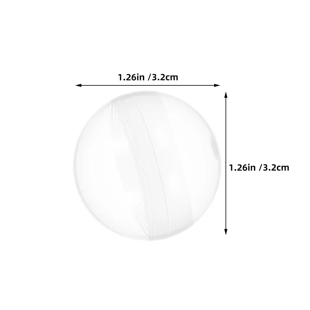 Clear Round Plastic Capsule Balls Vending Machines Party Favors DIY