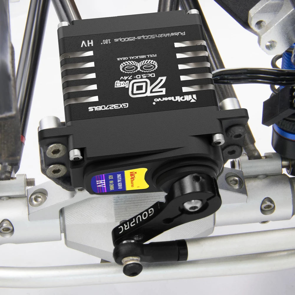 Brushless Servos 7 4V Oblique Gear Metal Steering 1 8 10 12 RC Truck