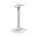Plastic Desktop Headphone Stand Portable Gaming Desk Earphone Stand Headphones Headset Holder Stable Stand Earphones Accessories Zpaxo White