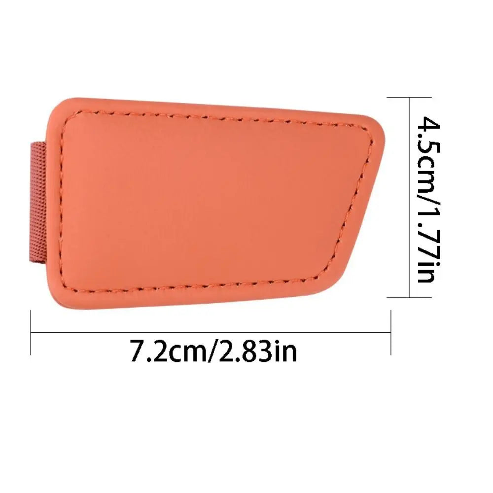 Magnetic Car Seat Belt Clip PU Avoid Noise Auto Seatbelt Buckle Zpaxo