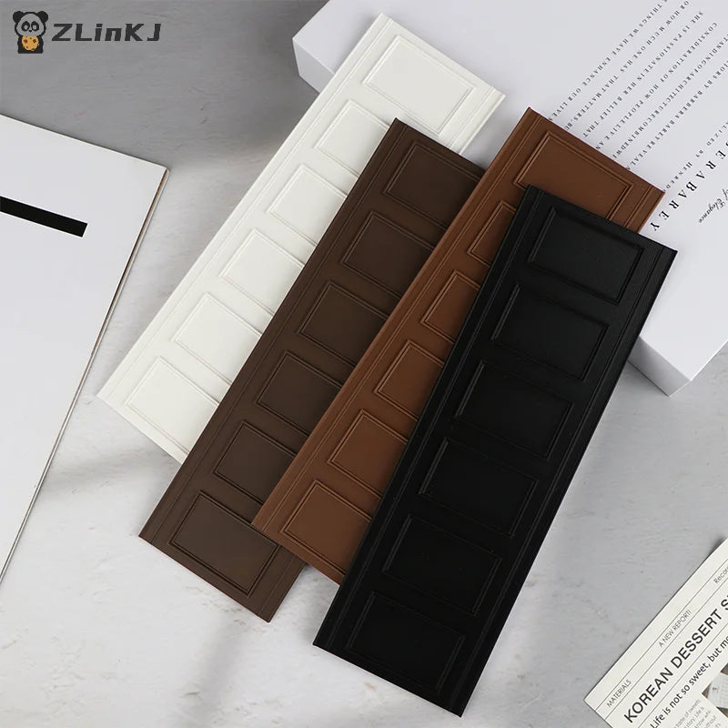 ▶1Pcs Resin Mini Wall Panel Model Is Great For 1:12 Miniature Dollhouse Decoration 25 * 8 * 0.3cm Zpaxo