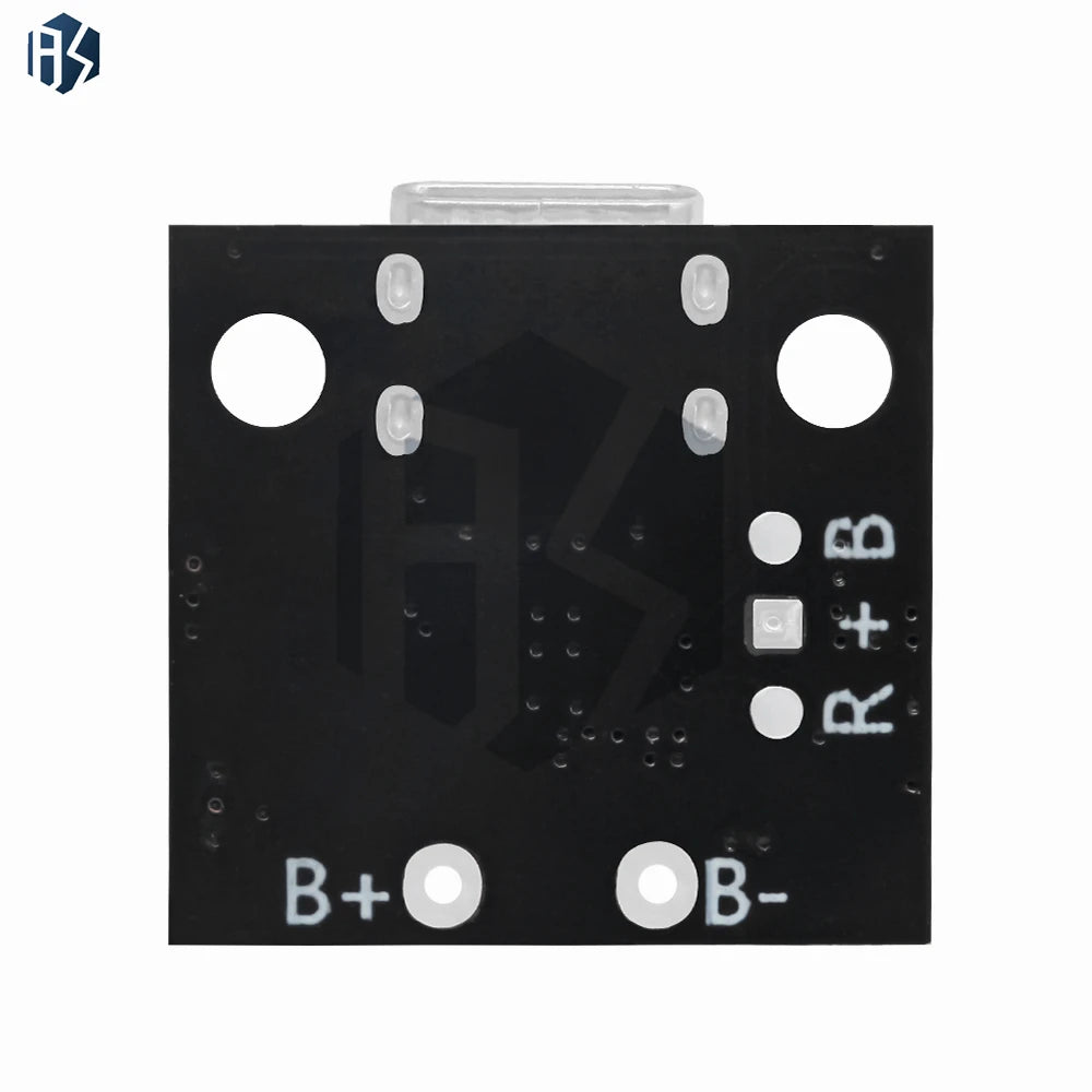 Type-C 1S Charge & Boost Power Module, 5V 2.8A/3.6A Output, with Dual Overcharge and Over-Temperature Protection Zpaxo