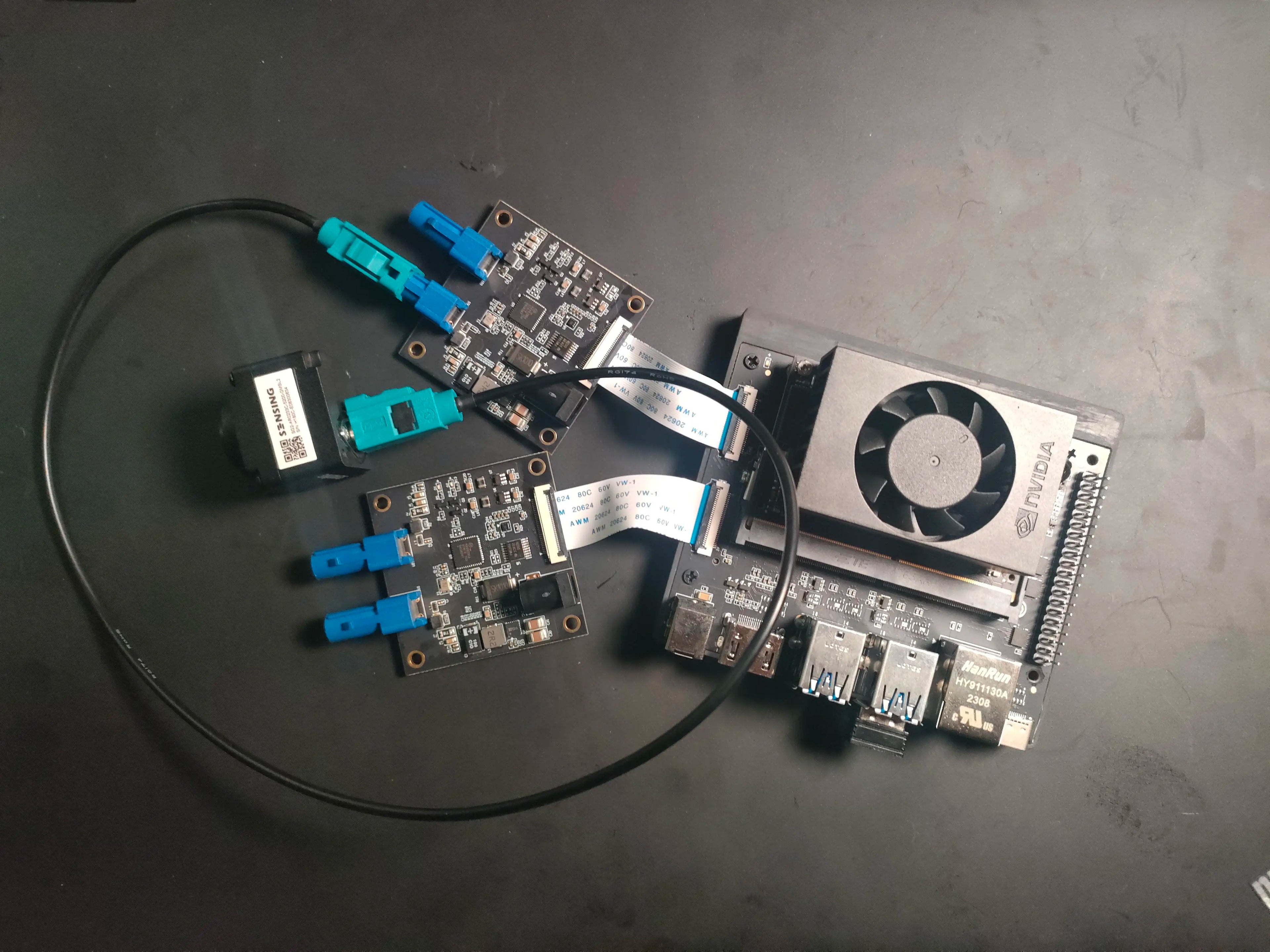 Orin NX Orin Nano GMSL2 Decoupling Board Zpaxo