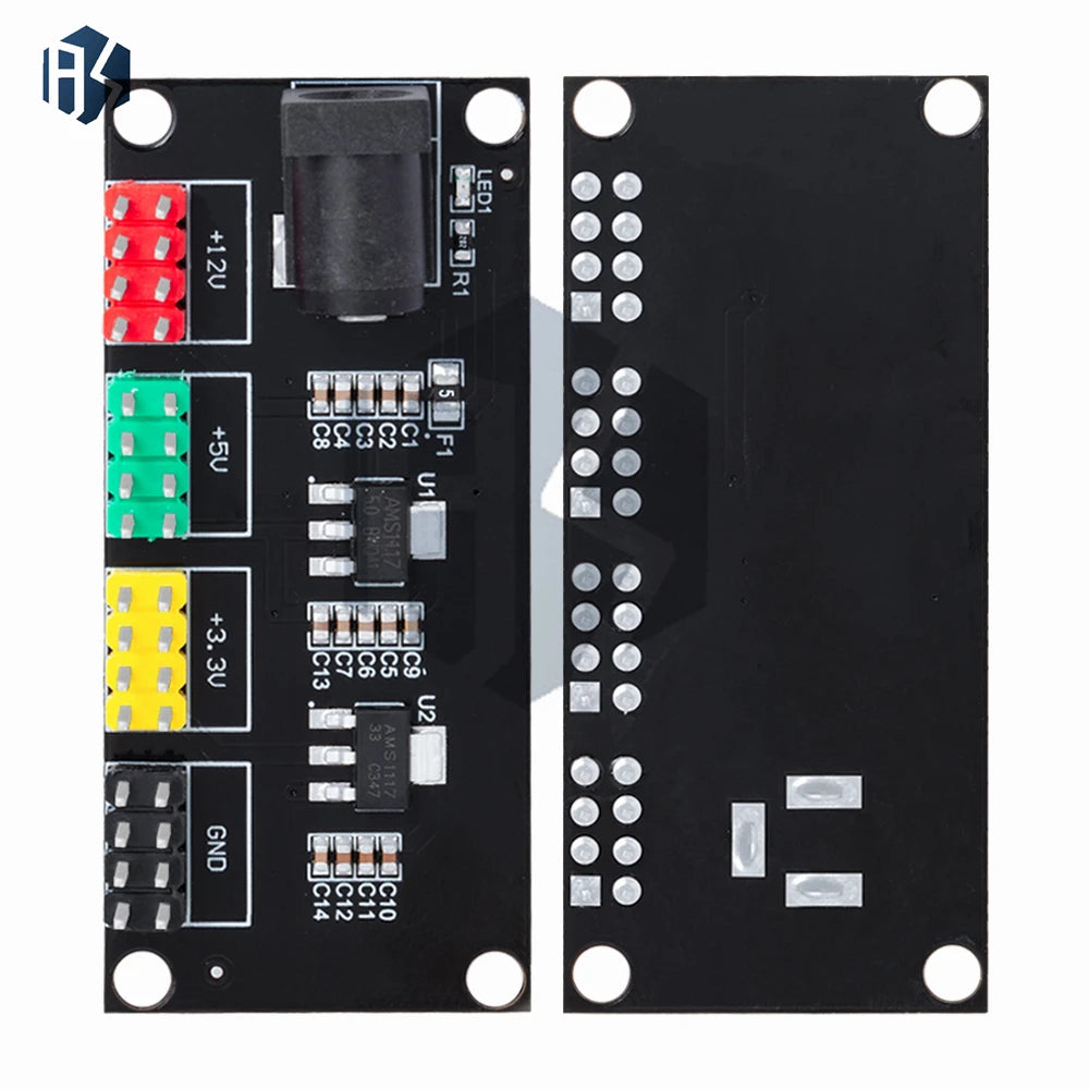 Power module 3.3v 5v 12v multi-channel output voltage conversion module DC-DC12V to 3.3v 5v 12v Zpaxo