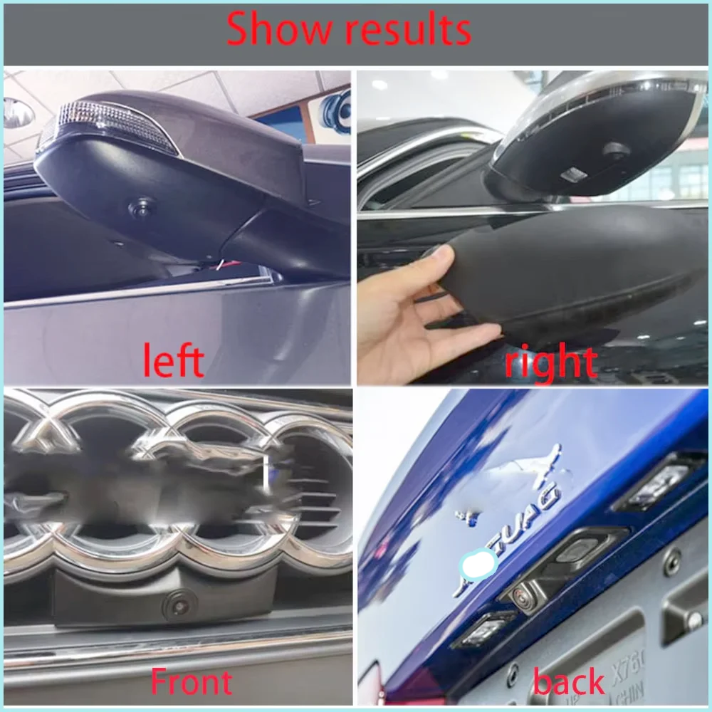 3D AHD1080P 360 Android Car Camera Panoramic View 4 Square Cameras