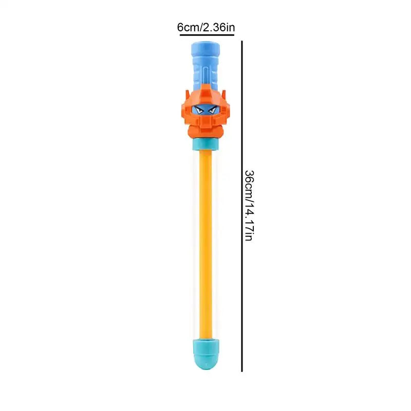 Squirt Shooter Toy Children Water Squirter Toy Pull-Out Design Liquid Fighting Game With Fountain Effect Outdoor Beach Game For Zpaxo