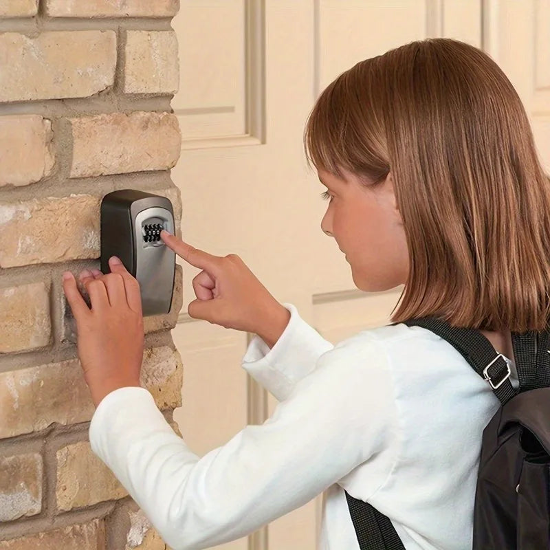 Ultra-secure Flip Key Safe Box Wall Mounted Storage Combination Lock