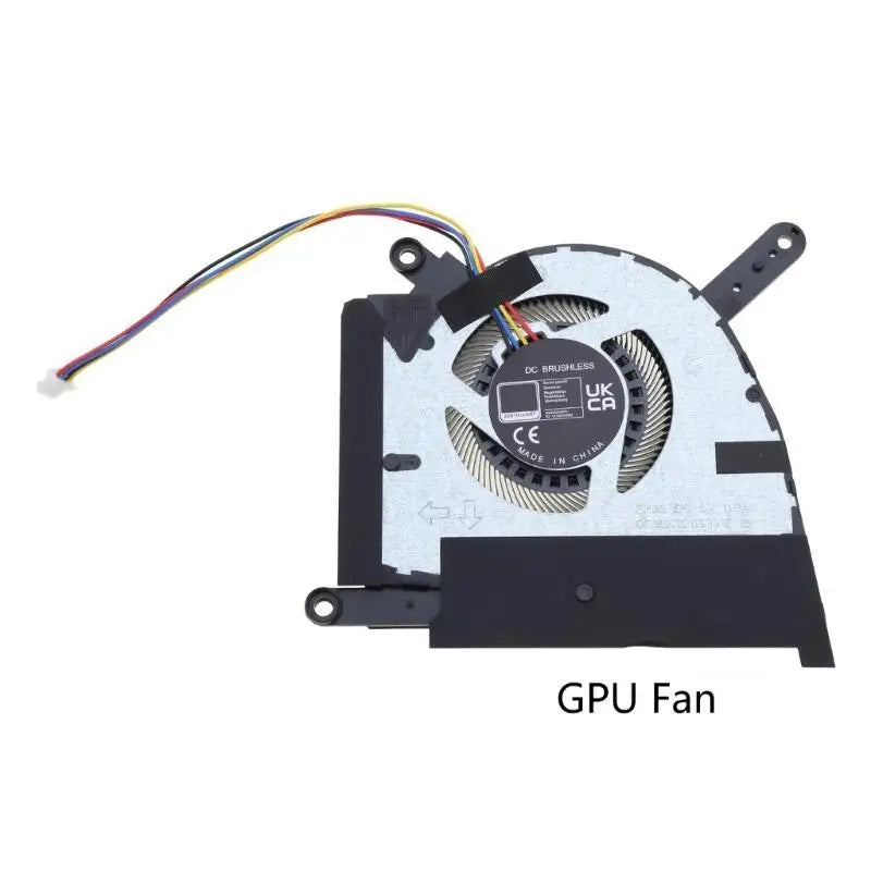 652F Replacement Laptop Cooling Fan 5V 4pin 4-wires Radiator for TUF F15 Zpaxo