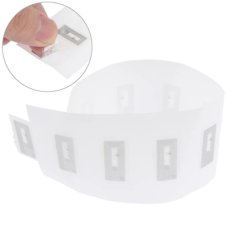 10 20 NFC Chip Ntag213 Sticker Wet Inlay 13 56MHz RFID Label