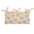 Baby Crib Storage Bag Cotton Double Pouch Newborn Bed Headboard