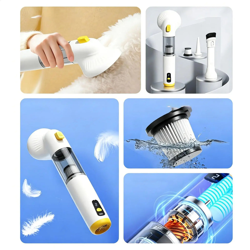 Pet Grooming Vacuum For Dogs Powerful Multifunctional Dehairer Cleaner Pet Grooming Vacuum For Car Indoor Home Dorm Office RV Zpaxo