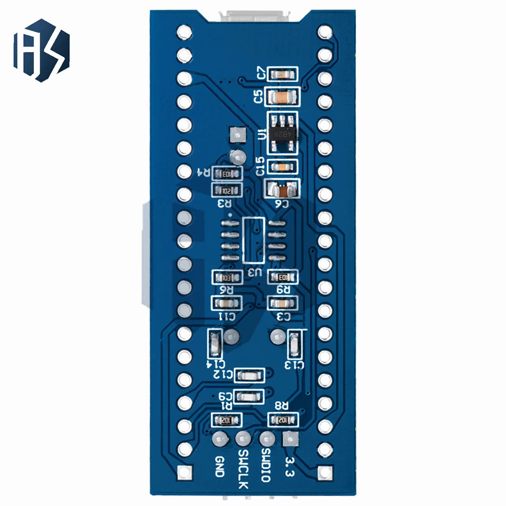 STM32F030C8T6 ARM Cortex-M0 Development Board Compact Minimum System Zpaxo