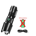 ZHIYU XHP50 Zoomable LED Tactical Flashlight – USB-C Rechargeable