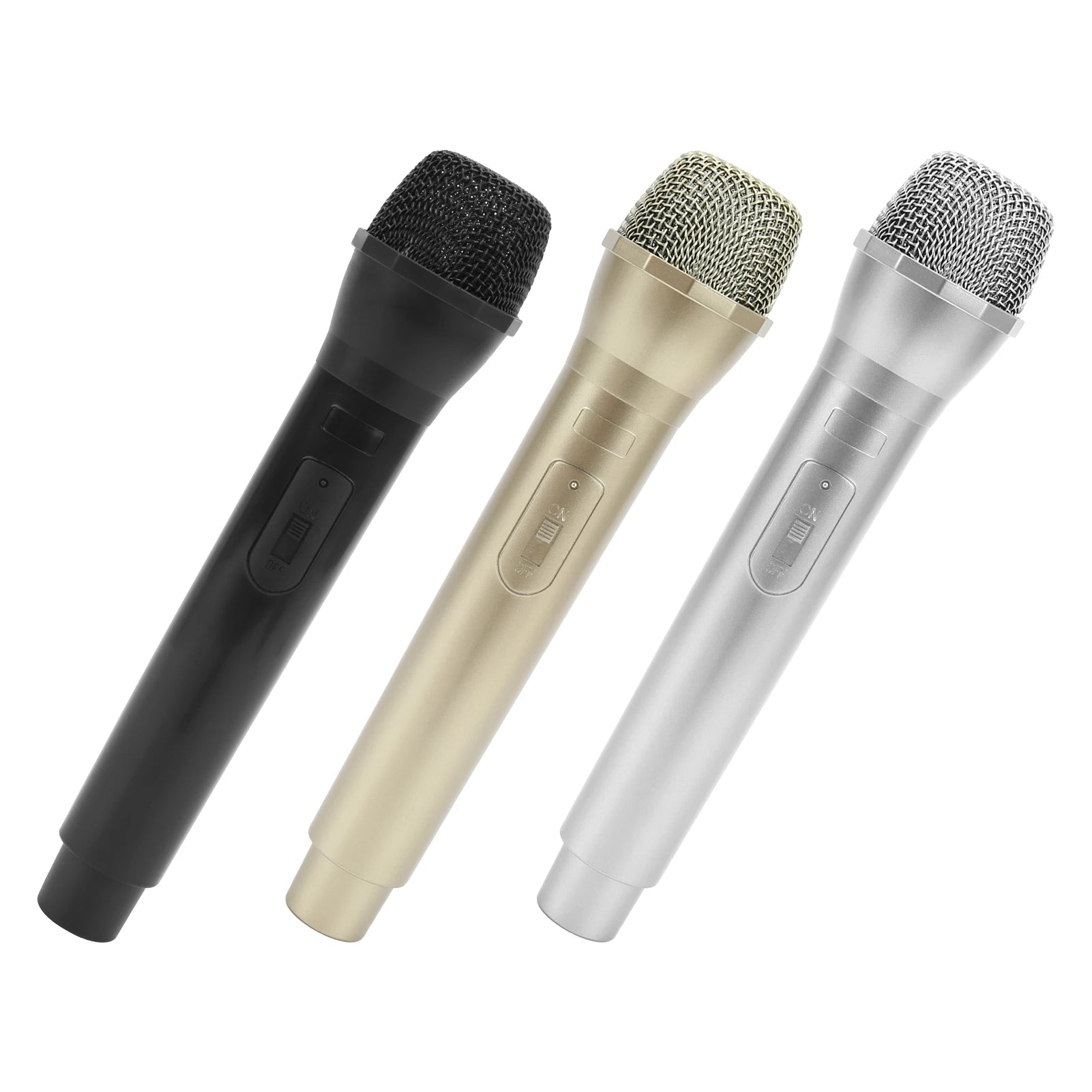Plastic Prop Mic Microphone Realistic Karaoke Dance Shows Practice