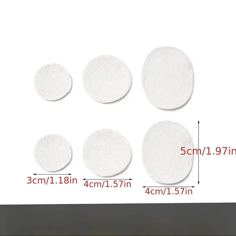 6PCS Strong Self-Adhesive Shoe Patches - Durable, Scratch & Wear Resistant - Sneaker Repair Kit for Damaged Shoes Zpaxo 6pcs