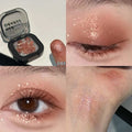 Monochrome Eyeshadow Palette Long-lasting Glow Highlighter Powder