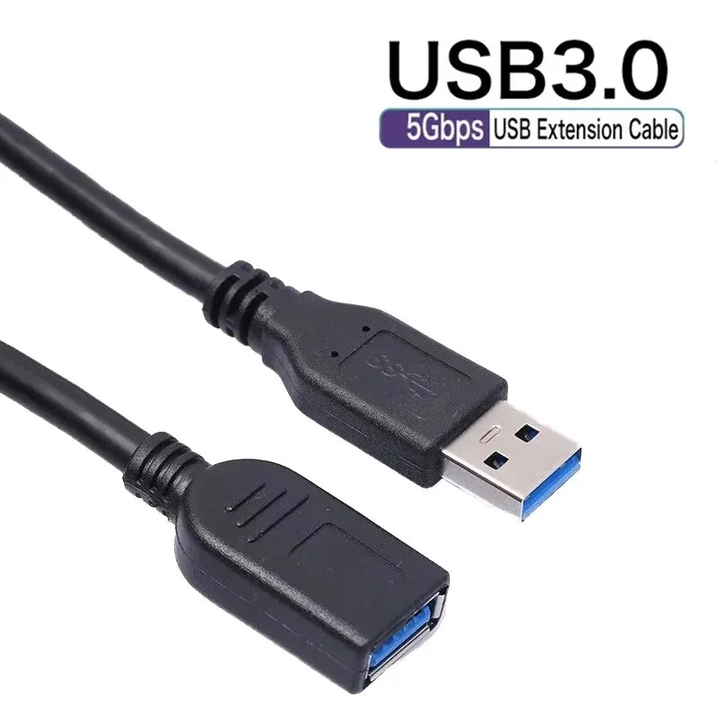 2m 3m USB 3 0 Extension Cable Adapter Male Female Extender Fast Speed