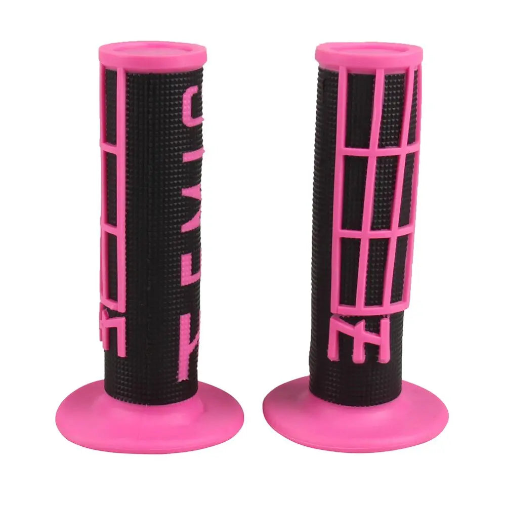 Universal 1 Pair Motorcycle Accessories Gel Brake Handle Grips Zpaxo black-pink