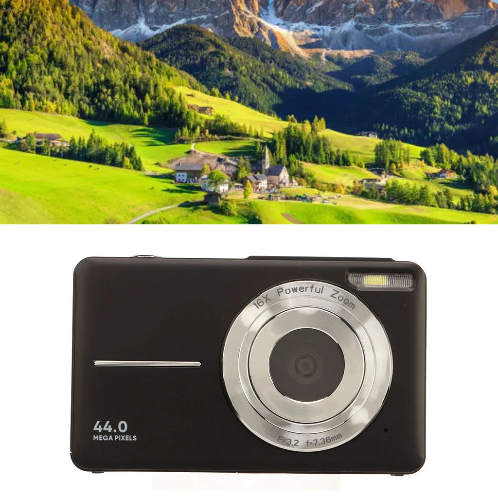 Digital Camera HD 1080P 44M 16X Zoom Autofocus Screen Portable Pocket