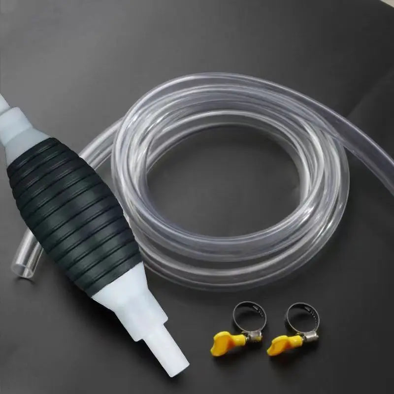 Car Manual Fuel Tank Oil Suction Pipe Self Gasoline Pump Portable