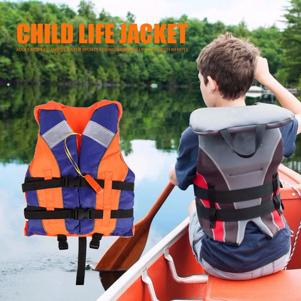Kids Life Vest Water Sport Swim Swimsuit Children Swimming Aid
