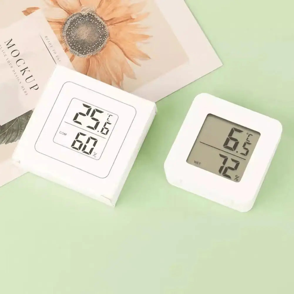 Mini Digital Thermometer Hygrometer – LCD Room Humidity Gauge Thermometer Hygrometer Zpaxo
