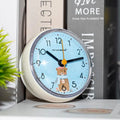 Anti-Fog Waterproof 7cm Kitchen Toilet Small Quartz Table Clock Mini Sucker Wall Clock Bathroom Zpaxo A