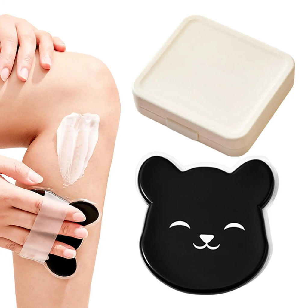 Bear Shape Silicone Lotion & Sunscreen Applicator | Reusable Sunscreen Applicator Zpaxo