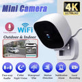4K Mini Security Camera Ip65 Waterproof Full Night Vision Motion