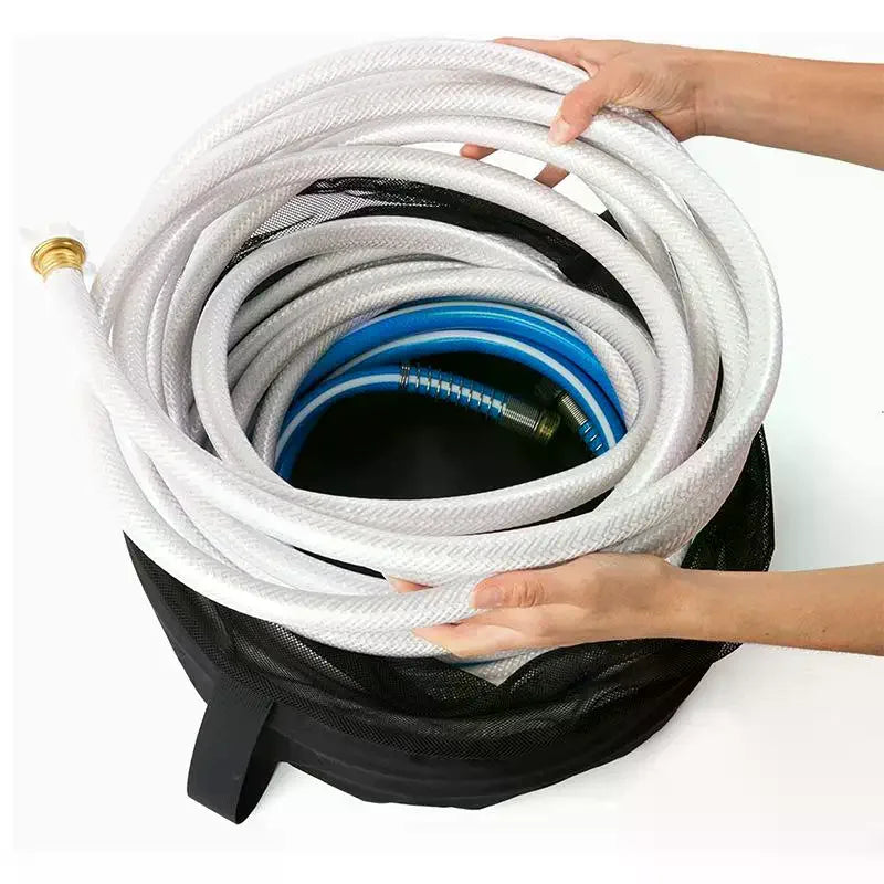 Fabric Portable Multifunctional Drawstring Bag RV Hose Storage Pouch Organizer Outdoor Use Travel Compression Bags Zpaxo
