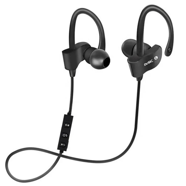 Bluetooth Headphone Wireless Earphones Waterproof Music Bluetooth Sport Earphone Stereo bass Headset with Mic for All Smartphone Zpaxo black