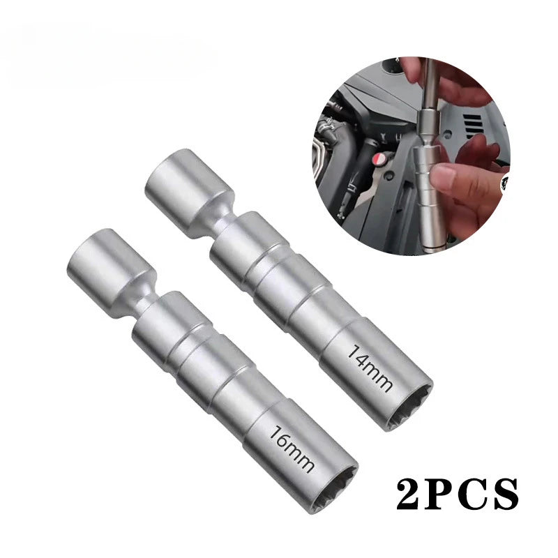 Magnetic Spark Plug Socket 14mm 16mm – Thin Wall 12-Point Wrench