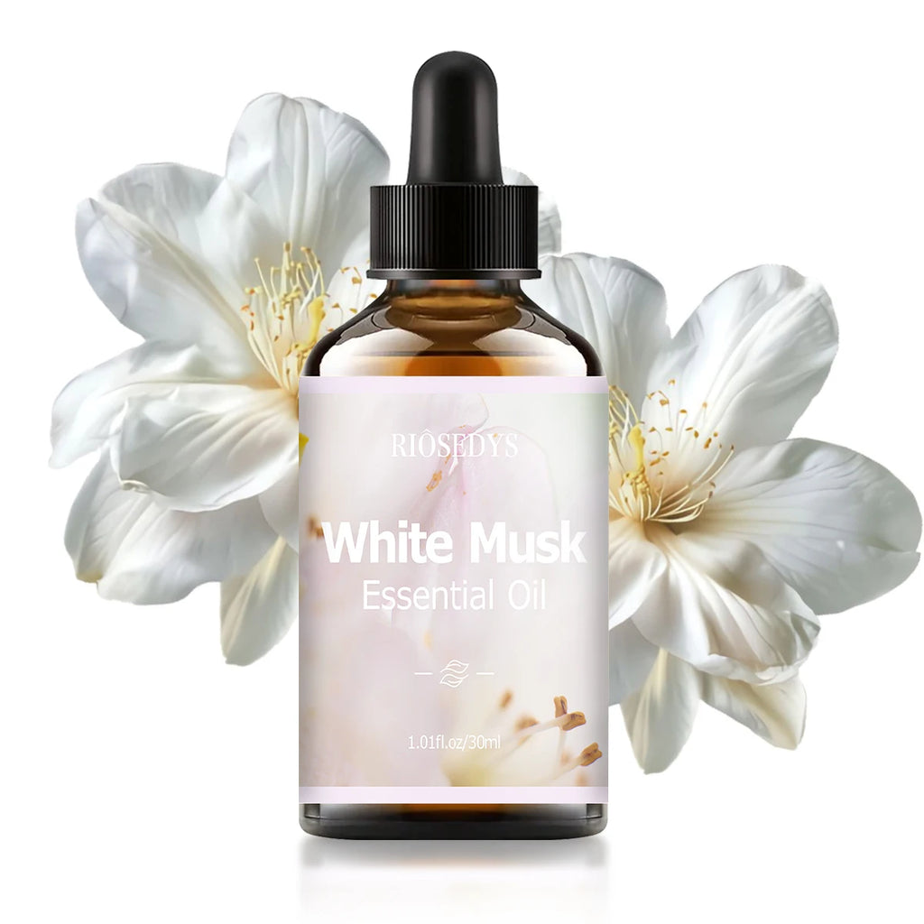 WHITE MUSK ESSENTIAL OIL Moisturizing Nourishing Massage Suitable Zpaxo 30ml WHITE MUSK Other