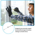 Adjustable Telescopic Window Brace Rod Aluminum Alloy Windproof Stay