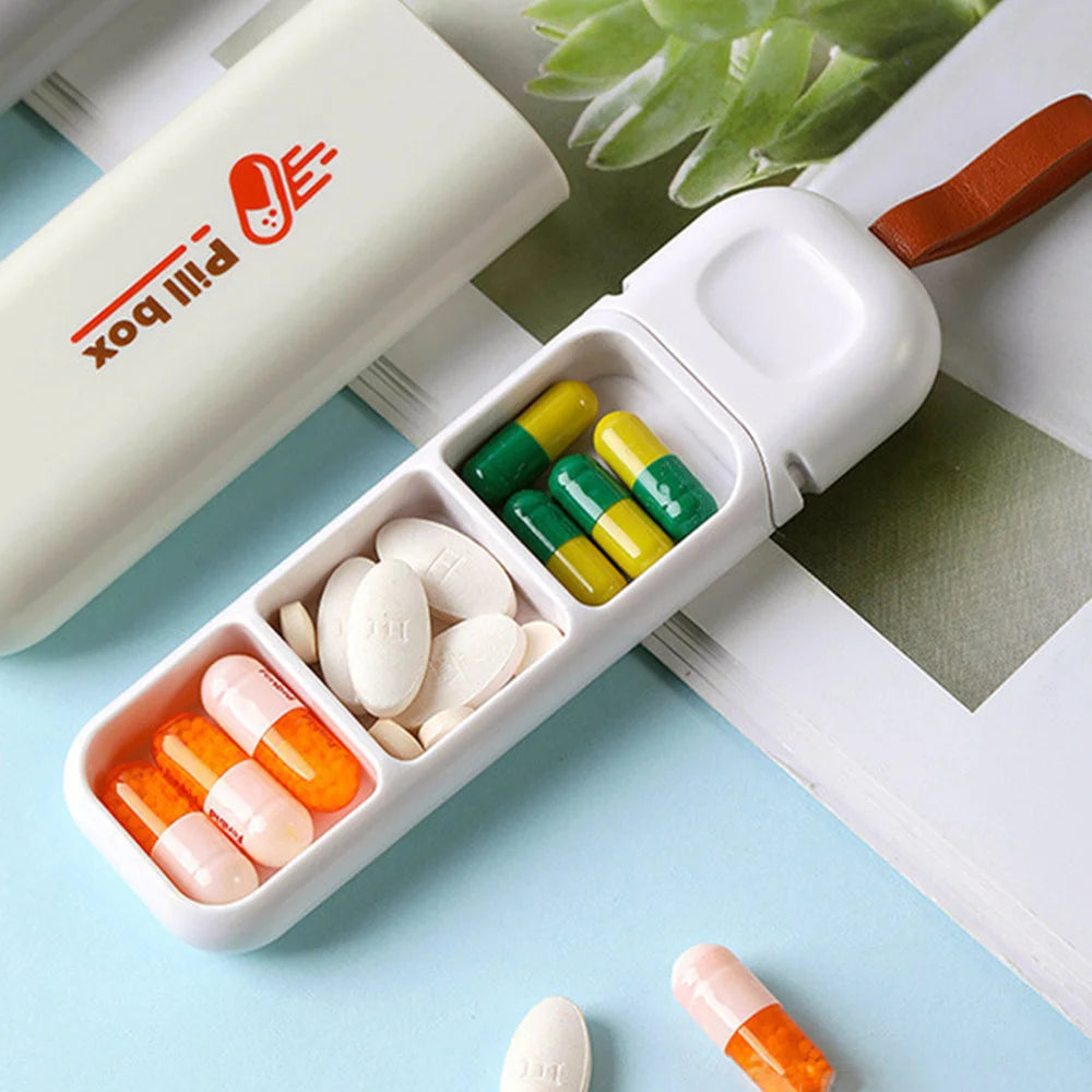 7 Days Fashion Portable Nordic Pill Box Tablet Pillbox Dispenser