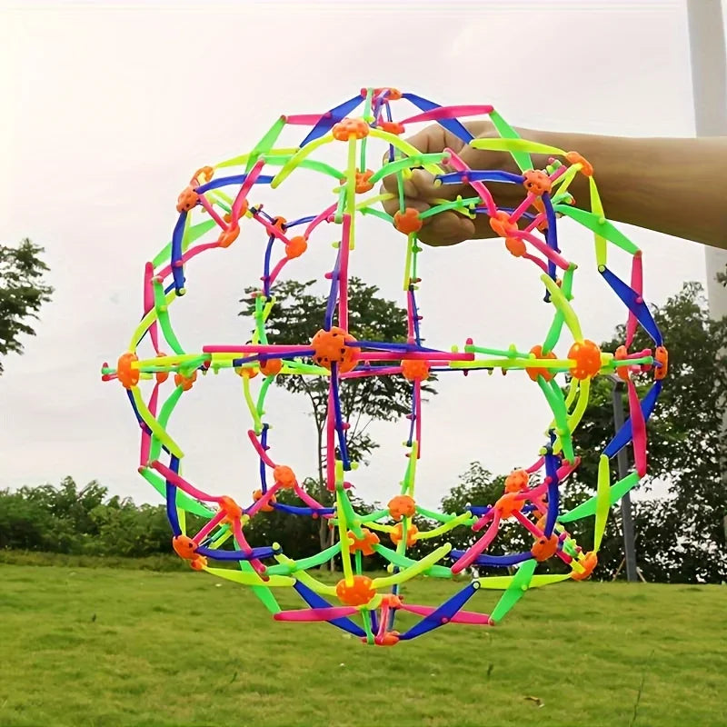 Large Retractable Ball Expandable Breath Toy Calming Stress Relief
