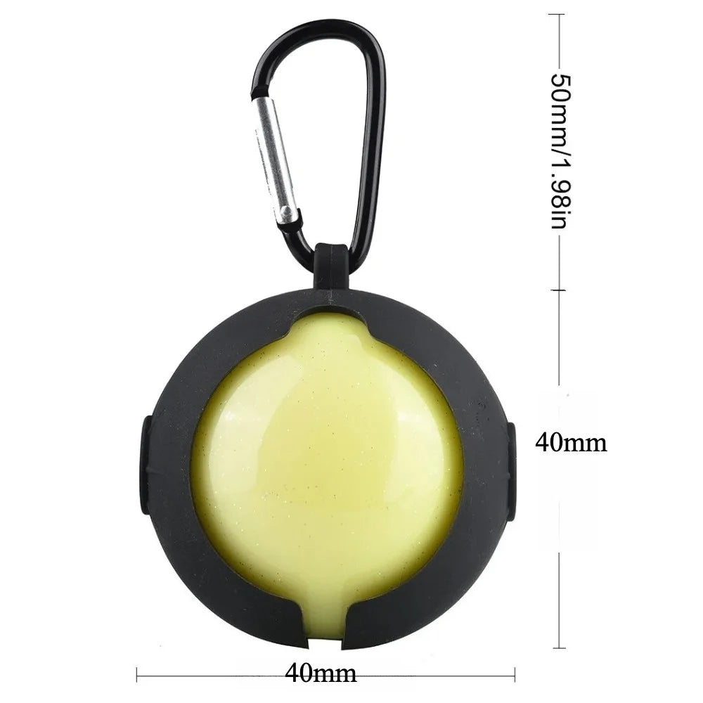 Portable Golf Ball Hook Holder Protective Cover Silicone Sleeve Zpaxo