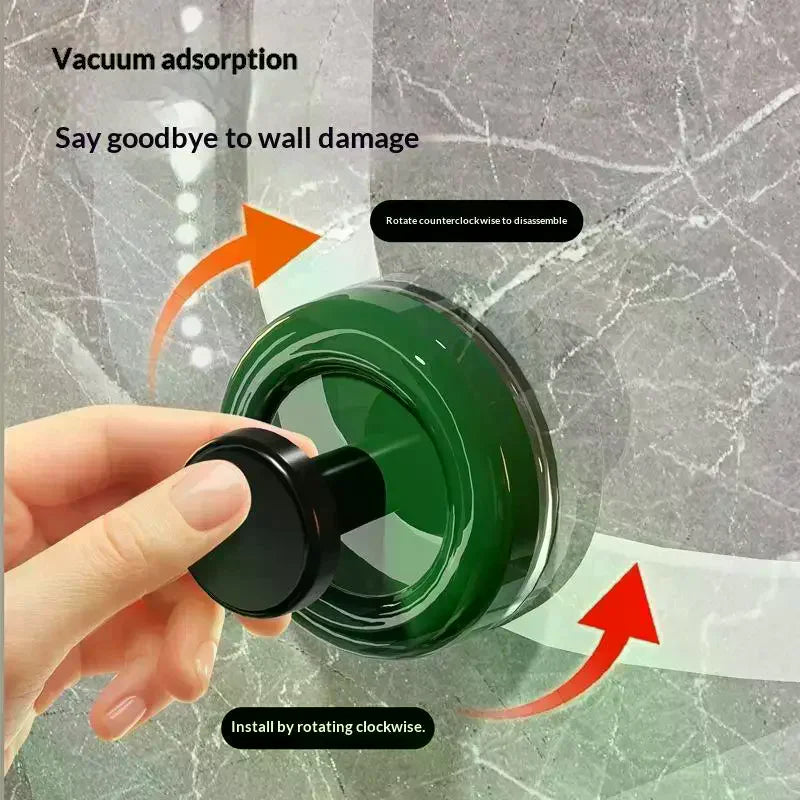 Suction Cup Wall Hooks No-Drill ABS 4-Pack | Bathroom & Kitchen Suction Cup Hooks Zpaxo
